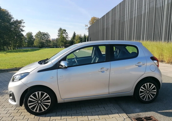 Peugeot 108 cena 29900 przebieg: 48000, rok produkcji 2017 z Bytom małe 137